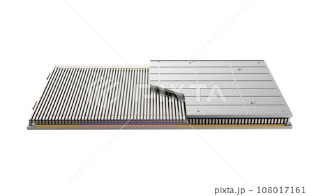 Electric vehicle battery or pack of lithium-ion battery cells module 108017161