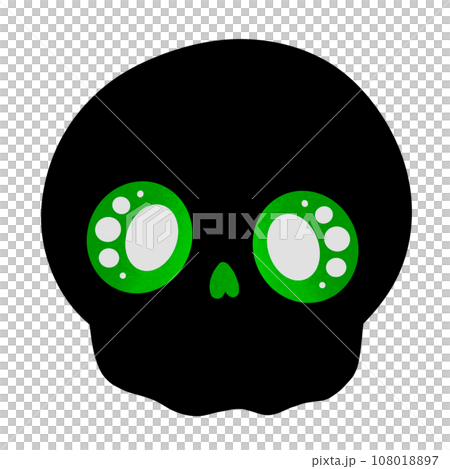 Halloween Skull Cartoon illustration For...のイラスト素材 [108018897] - PIXTA