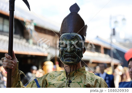 伊賀忍者の里 上野天神祭りの鬼行列 伊賀忍者の里 上野天神祭りの鬼行列 108020930
