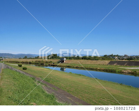 熊本の河川　合志川　（熊本市植木町） 108021728