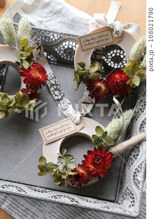 ドライフラワーのサシェ 108021790