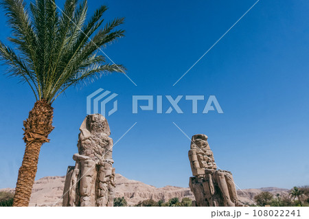 The Colossi of Memnon Egypt Summer Travel The Colossi of Memnon Egypt Summer Travel 108022241