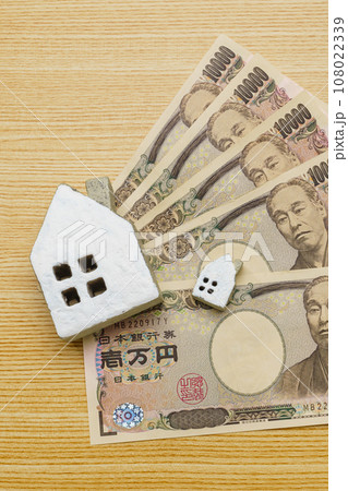 ミニチュアの家とお金 108022339