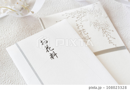 お花料　キリスト教の不祝儀袋 108023328