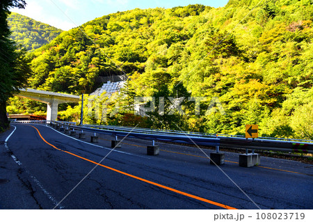 国道158号 大白川2号トンネル～(大白川大橋方面を)入山トンネル(長野県松本市)【2023.10】 108023719