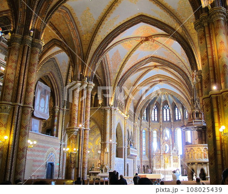 ブダペストのマーチャーシュ教会(Matthias Church in Hungary) ブダペストのマーチャーシュ教会(Matthias Church in Hungary) 108025439