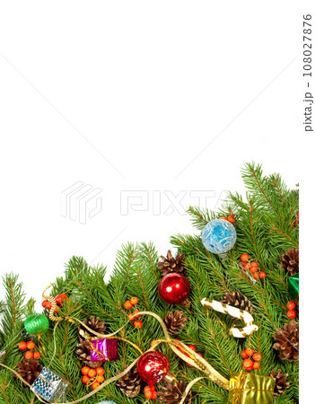 Christmas background. Eve framework 108027876