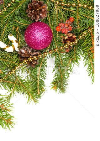 Christmas background. Eve framework 108027969