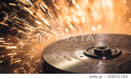 Close-up metal saw bladeのイラスト素材 [108032169] - PIXTA