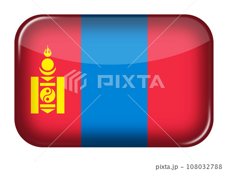 Mongolia web icon button with clipping path 3d illustration Mongolia web icon button with clipping path 3d illustration 108032788