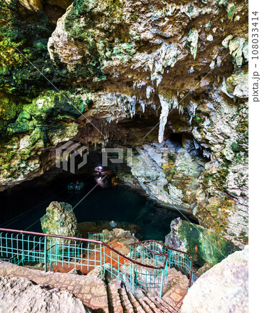 Cave at Los Tres Ojos in Santo Domingo, Dominican Republic 108033414