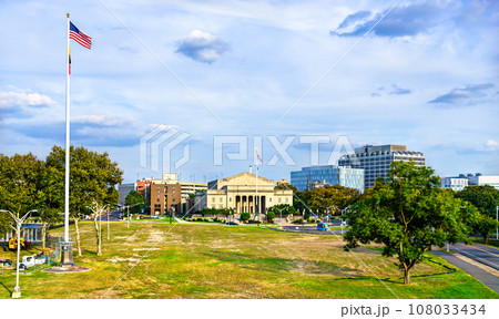 The War Memorial and the Patriots Theater in Trenton, New Jersey 108033434