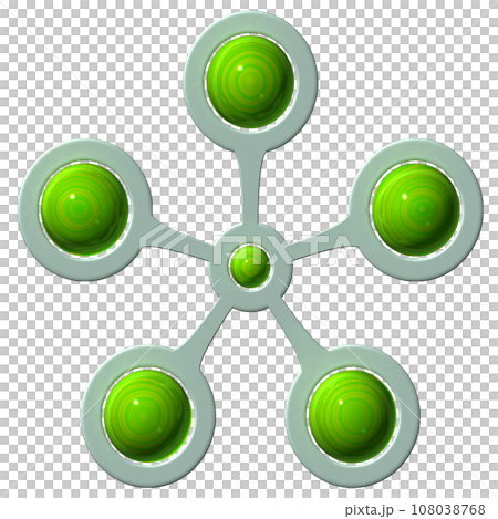 3DCG「5つの連携」 3DCG「5つの連携」 108038768