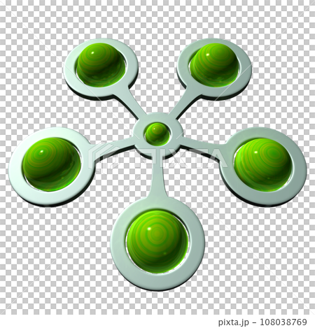 3DCG「5つの連携」 108038769