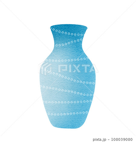 vase isolated on white background 108039080
