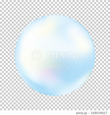 シャボン玉のベクターイラスト シャボン玉のベクターイラスト 108039827