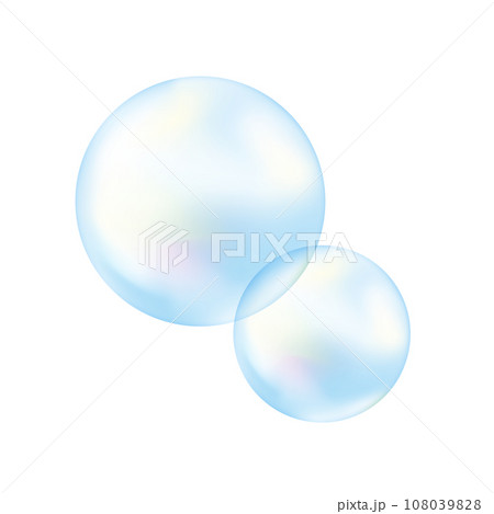 シャボン玉のベクターイラスト シャボン玉のベクターイラスト 108039828