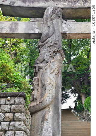 品川神社 双龍鳥居(東京都品川区北品川) 品川神社 双龍鳥居(東京都品川区北品川) 108041869