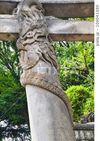 品川神社 双龍鳥居(東京都品川区北品川) 品川神社 双龍鳥居(東京都品川区北品川) 108041880