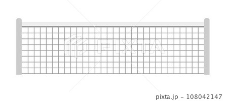 Volleyball or tennis net for players, sports game Volleyball or tennis net for players, sports game 108042147