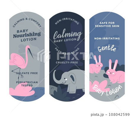 Baby nourishing lotion, sulfate free, emblems 108042599