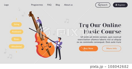 Online music course and classes on violin, website Online music course and classes on violin, website 108042682