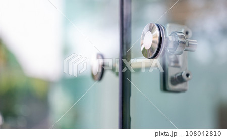 Metal fasteners element of spider glass curtain wall system 108042810