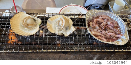 浜焼き ホタテ イカバター 浜焼き ホタテ イカバター 108042944