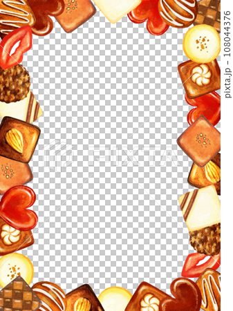 beautiful chocolate frame 108044376