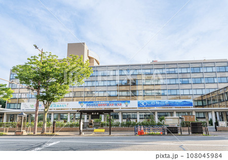 青森県青森市 晴天の青森県庁 青森県青森市 晴天の青森県庁 108045984