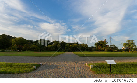 岩手県【世界遺産】観自在王院跡の史跡公園 岩手県【世界遺産】観自在王院跡の史跡公園 108046270