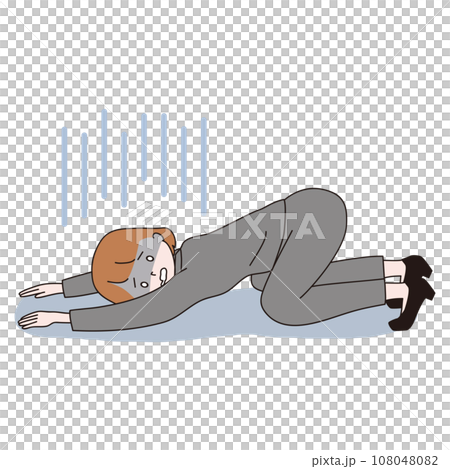 Woman collapsing, limit Woman collapsing, limit 108048082