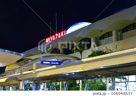 【宮崎県】宮崎空港の夜景 108048635