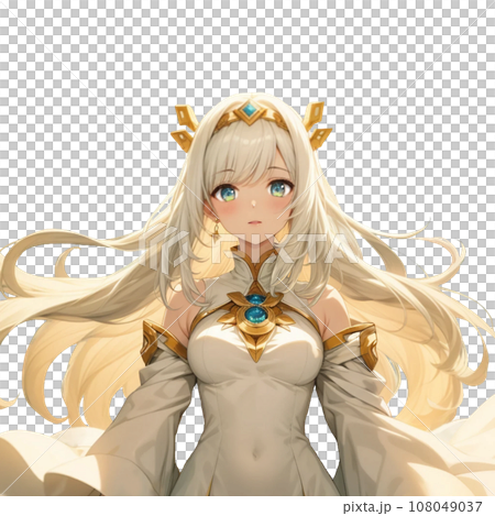 月の女神【背景なし】【AI画像】 月の女神【背景なし】【AI画像】 108049037