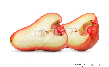 Rose apple isolated on white Rose apple isolated on white 108051080