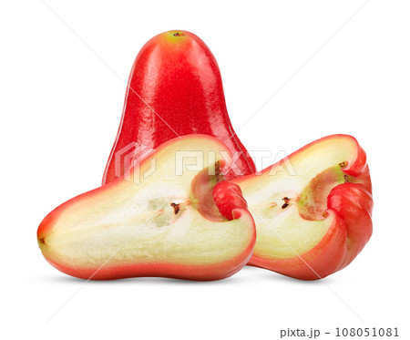 Rose apple isolated on white 108051081