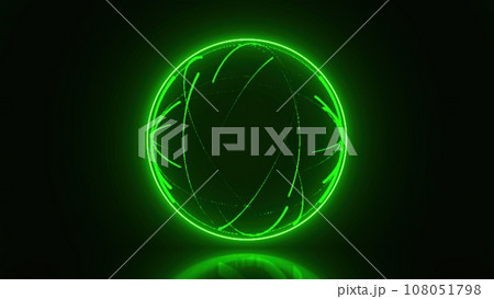 Magic lines sphere 108051798