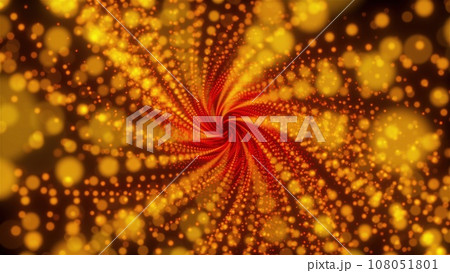 Spiral particles tunnel 108051801