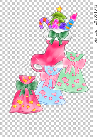 Christmas gift illustration Christmas gift illustration 108051943