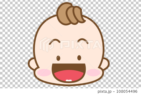 歯が生え始めた赤ちゃん 108054496