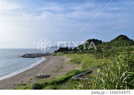 房総フラワーライン・布良海岸（阿由戸の浜）の眺望 108054875