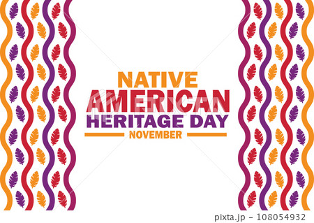 Native American Heritage Day Vector illustration Native American Heritage Day Vector illustration 108054932