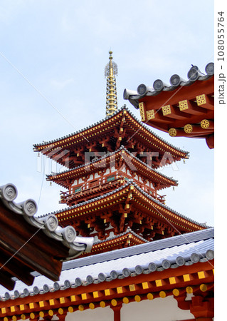 薬師寺の仏塔 奈良県 薬師寺の仏塔 奈良県 108055764
