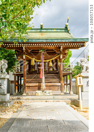 大阪府枚方市の百済王神社 浮島神社 大阪府枚方市の百済王神社 浮島神社 108057153