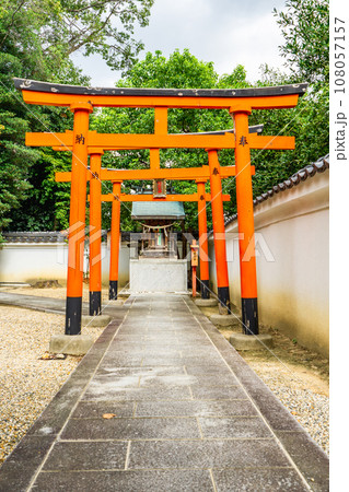 大阪府枚方市の百済王神社 稲荷神社(白鷹稲荷大神・高倉稲荷大神) 大阪府枚方市の百済王神社 稲荷神社(白鷹稲荷大神・高倉稲荷大神) 108057157