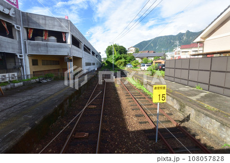 長崎県島原鉄道線、島原港駅から古部駅までの車窓風景(2022年9月) 108057828