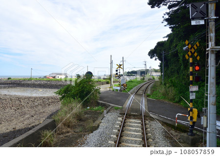 長崎県島原鉄道線、島原港駅から古部駅までの車窓風景(2022年9月) 長崎県島原鉄道線、島原港駅から古部駅までの車窓風景(2022年9月) 108057859