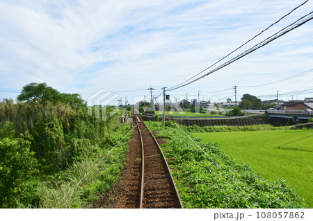 長崎県島原鉄道線、島原港駅から古部駅までの車窓風景(2022年9月) 108057862