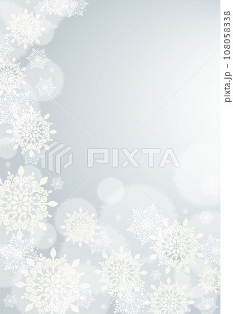 雪の結晶背景2023-12-3-1ベク 雪の結晶背景2023-12-3-1ベク 108058338
