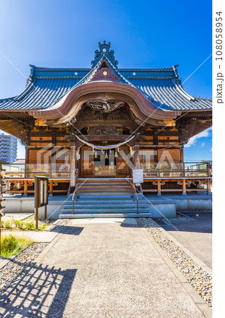 新潟市中央区沼垂東の沼垂白山神社 本殿 新潟市中央区沼垂東の沼垂白山神社 本殿 108058954